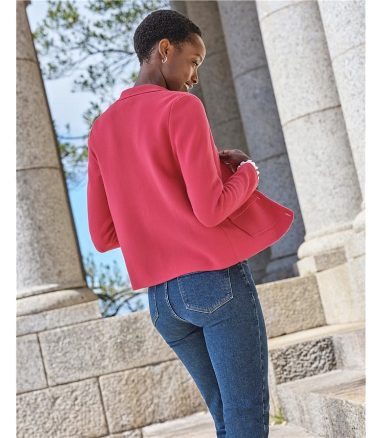 Cotton Wool Blend Milano Jacket