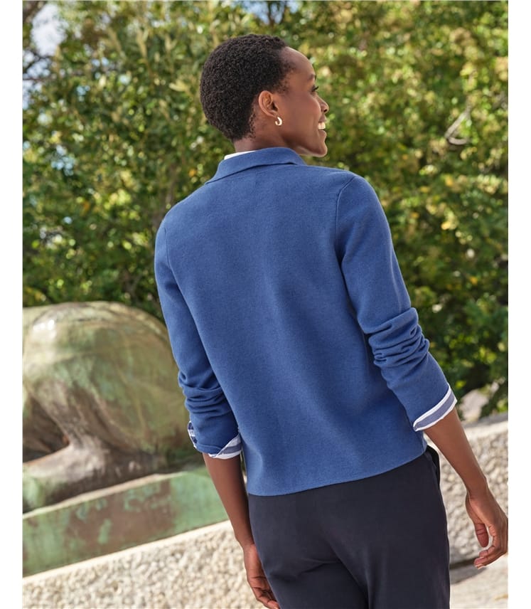 Cotton Wool Blend Milano Jacket