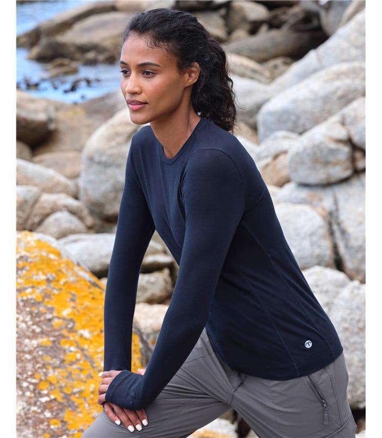 Journey Long Sleeve Base Layer Crew