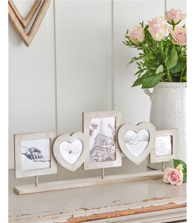 Wooden 5 Piece Photo Frame