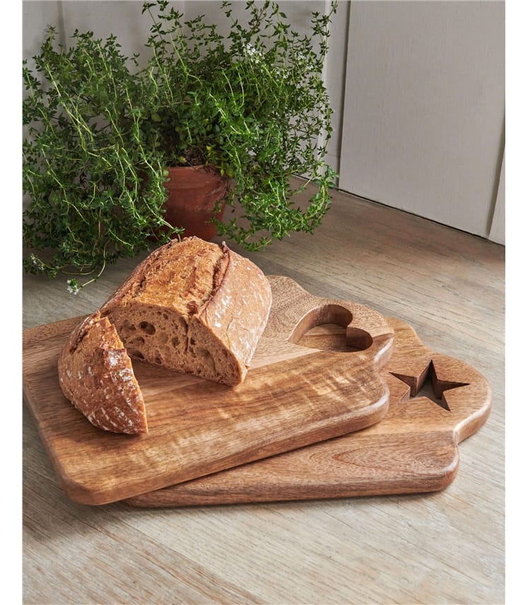 Wooden Star Chopping Board