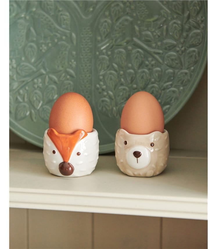 Woodland Set Of 2 Egg Cups