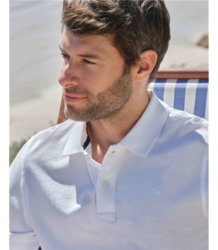 Cotton Pique Polo Shirt