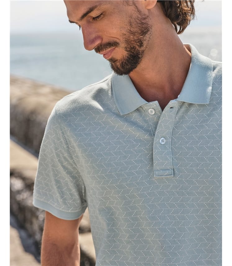 Cotton Interest Polo Shirt