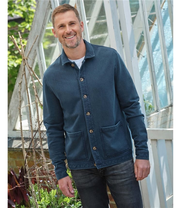 Jersey Cotton Jacket