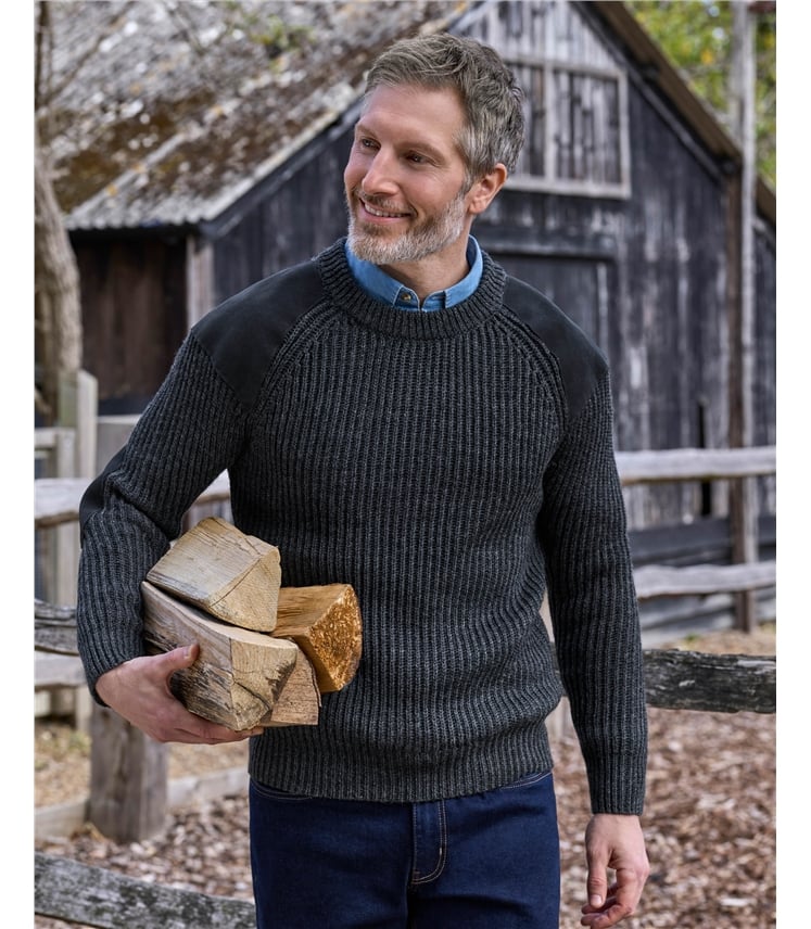 Countryman-Pullover aus reiner Wolle für Herren