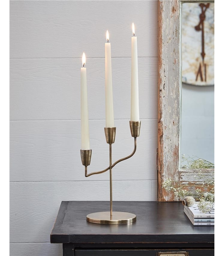 Cast Taper Candle Holder