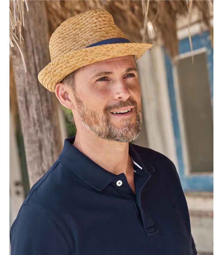 Naturel Chapeau De Paille Pour Homme WoolOvers FR Naturel Chapeau De Paille Pour Homme WoolOvers FR