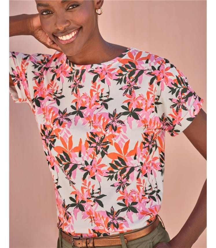 Printed Super Soft Cotton T Shirt
