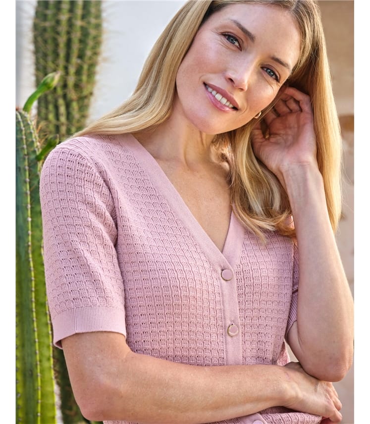 Cotton Smart Cardigan