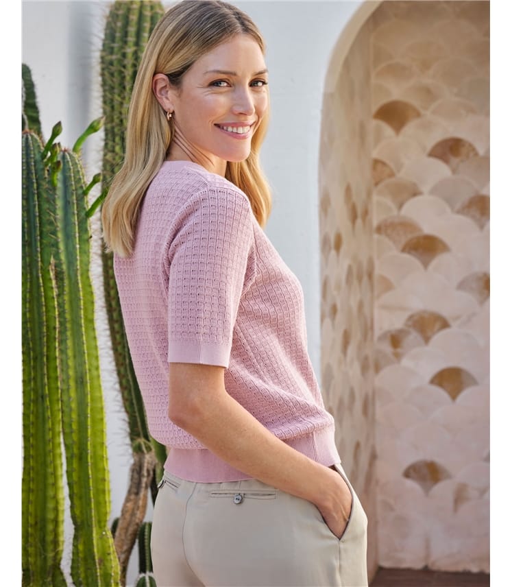 Cotton Smart Cardigan