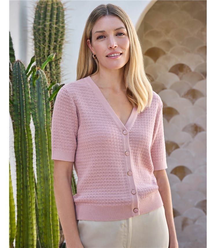 Cotton Smart Cardigan