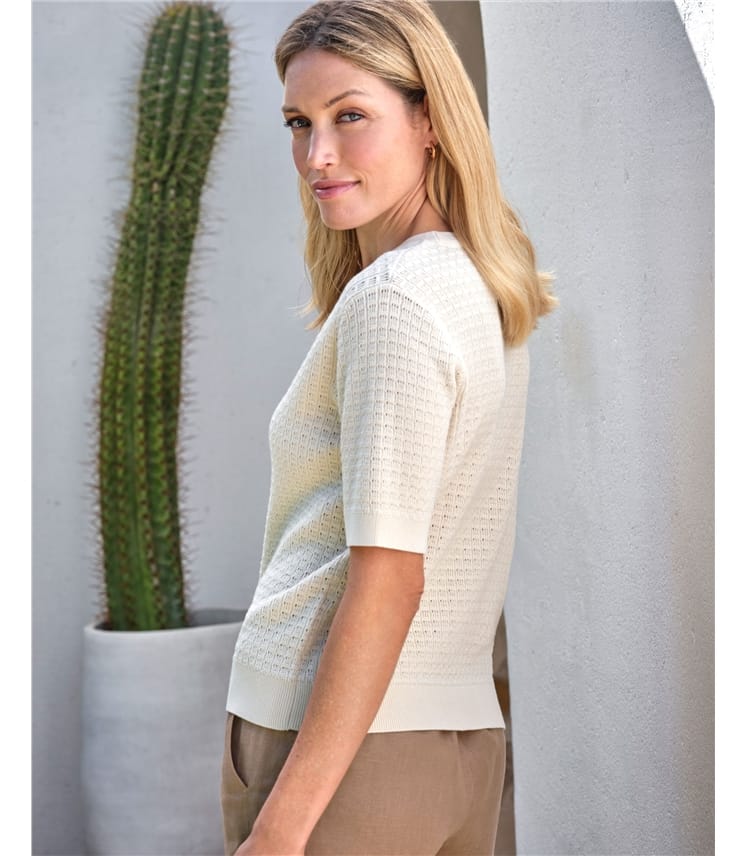 Cotton Smart Cardigan