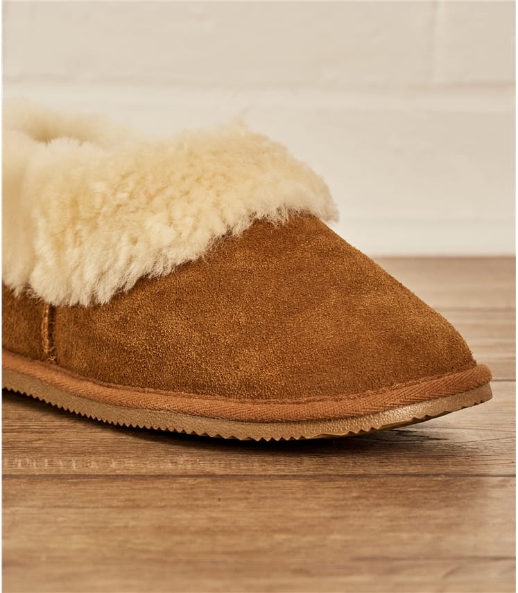 WoolOvers Crossover Sheepskin Mule Slipper