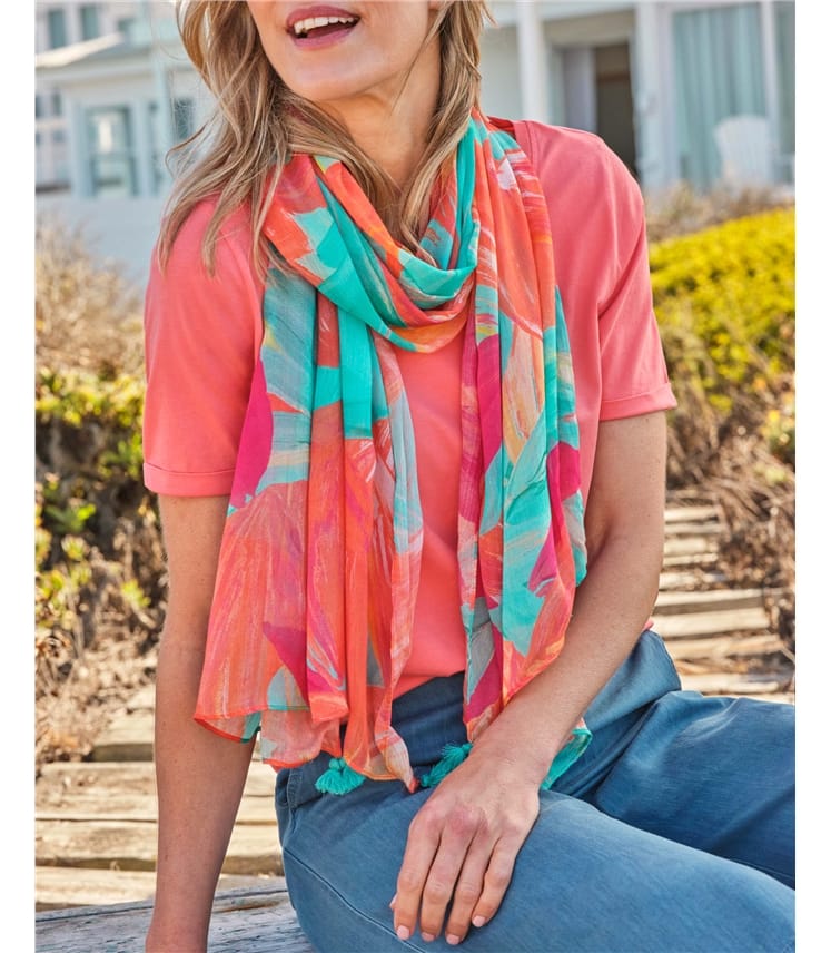 Modal Lightweight Printed Scarf