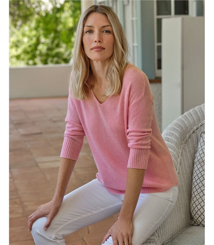 Cashmere Gassato 3/4 V Top