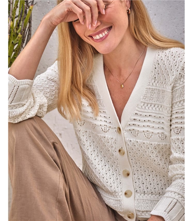 Cotton Pretty Lace Cardigan