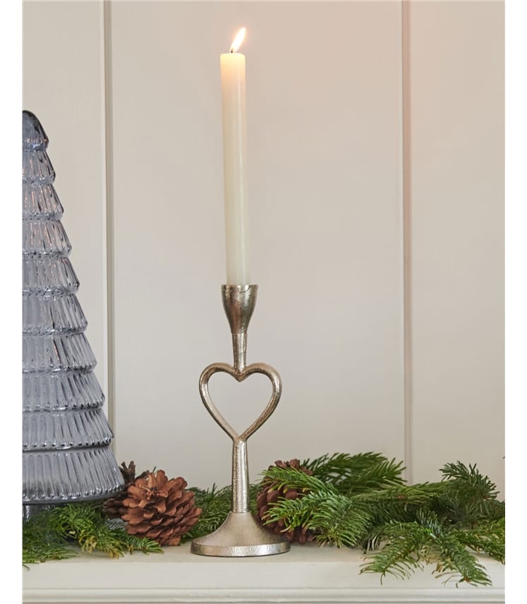 Heart Metal Candle Holder