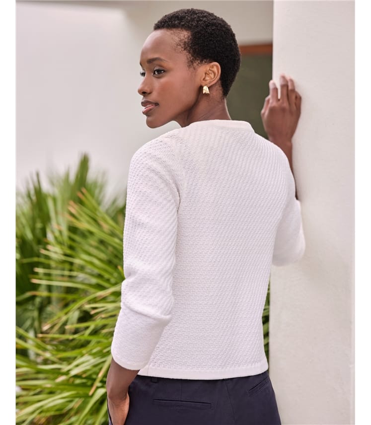 Cotton Twist Textured Jacket
