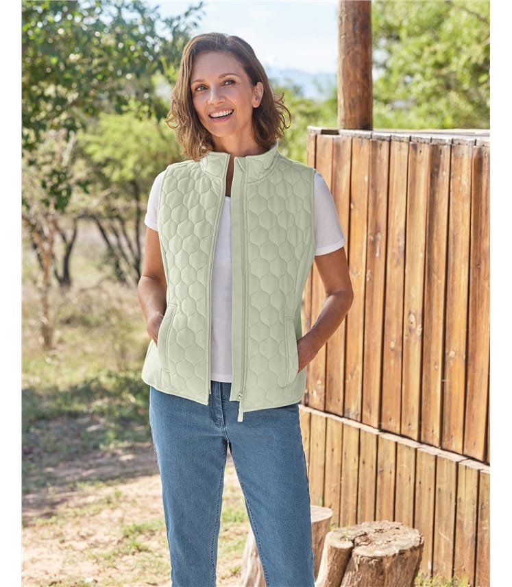 Windermere Organic Cotton Quilted Vest