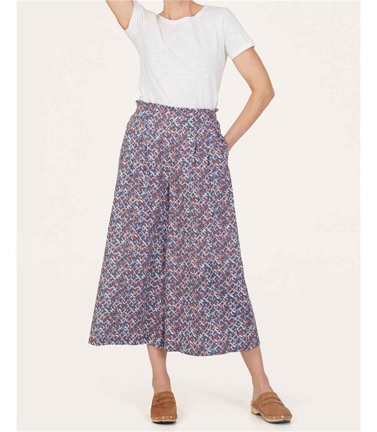 Kalina Hemp Wide Leg Culottes