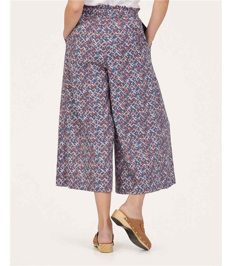 Kalina Hemp Wide Leg Culottes