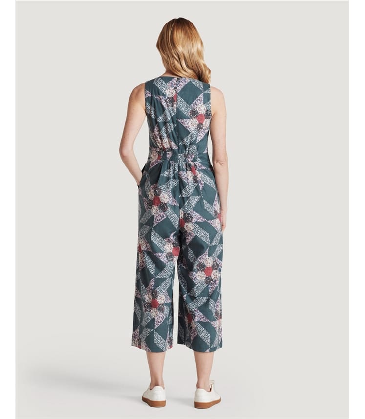 Tarni Hemp Patchwork Jumpsuit