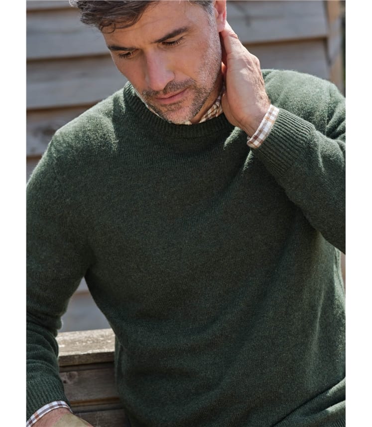 Lambswool Classic Crew