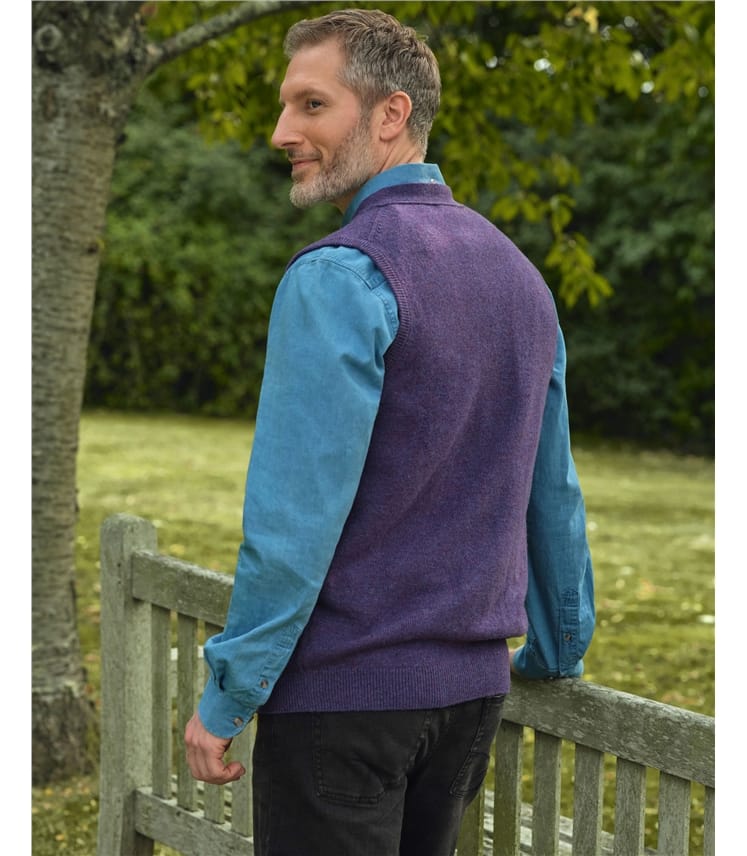 Gilet - Homme - Laine d’agneau certifiée 100% RWS