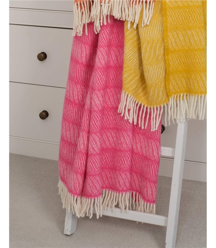 Pure Wool Twist Blanket