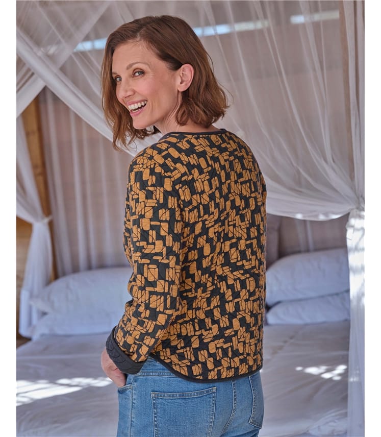 Quilted Jersey Jacket