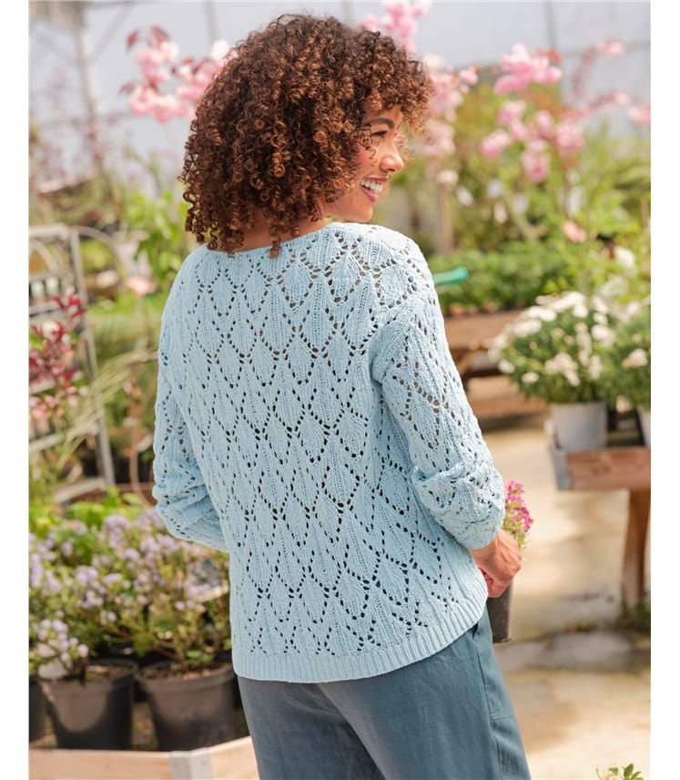 Pointelle Chenille Jumper
