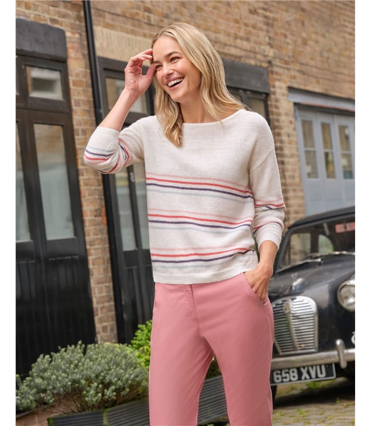 Lightweight Striped Jumper
