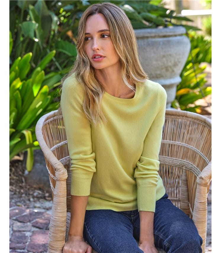 Cashmere Crew Neck Sweater