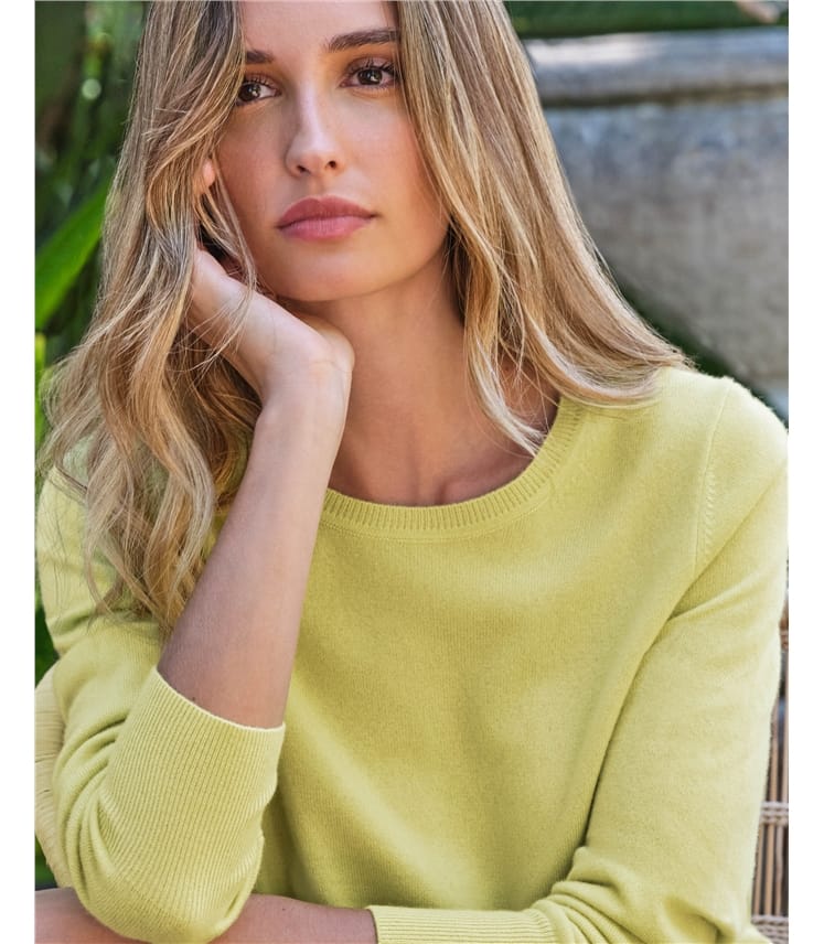 Cashmere Crew Neck Sweater