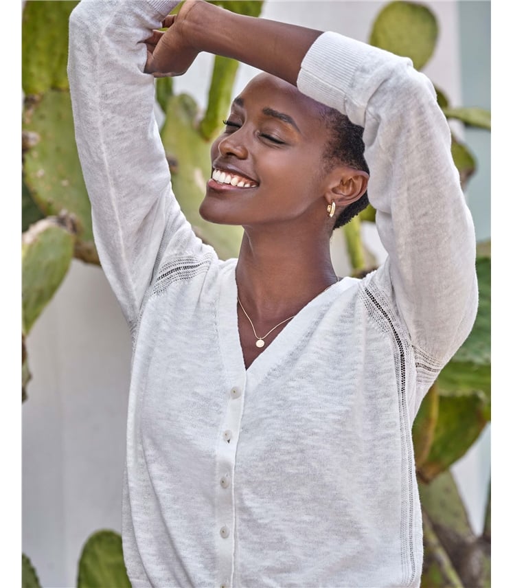 Cotton Linen Cardigan