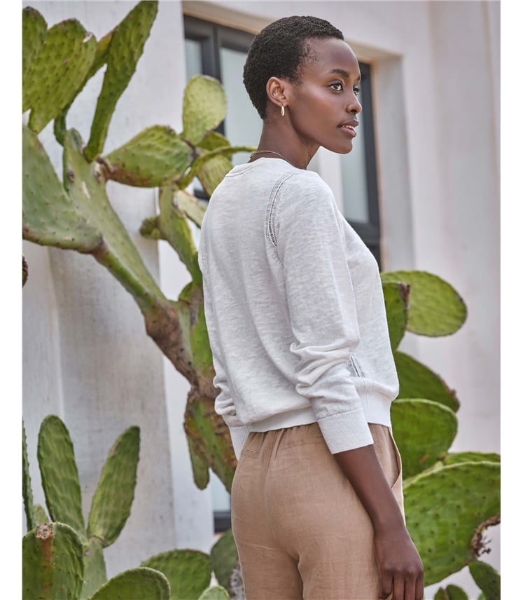 Cotton Linen Cardigan