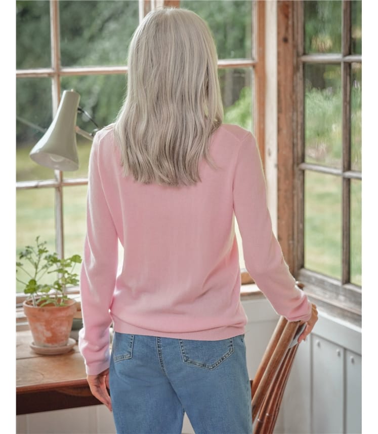 Pull à col roulé ajusté - Femme - Cachemire & mérinos