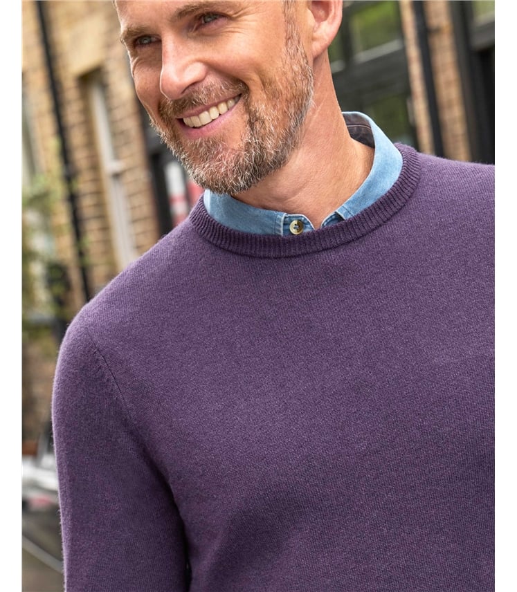 Cashmere Merino Crew Neck Jumper