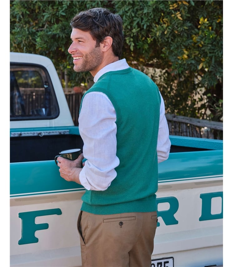 Cashmere and Merino Slipover