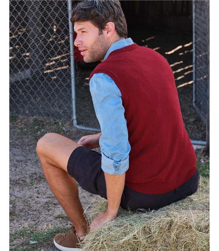 Cashmere and Merino Slipover