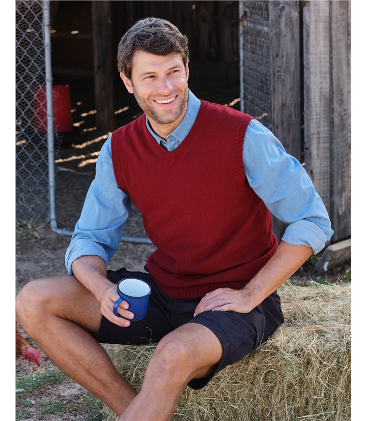 Cashmere and Merino Slipover