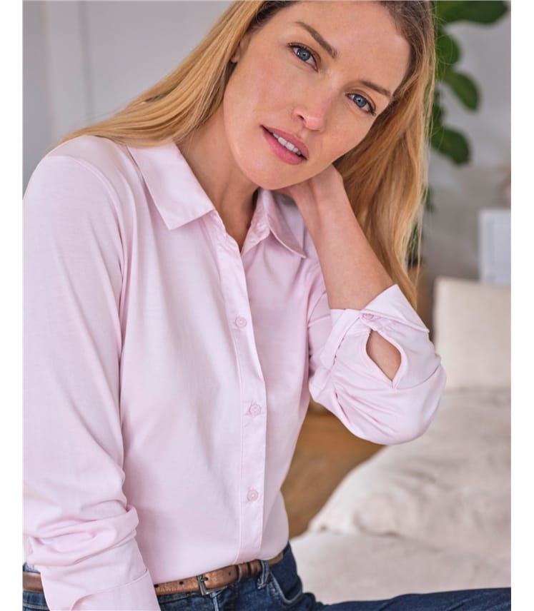 Pure Organic Cotton Jersey Shirt