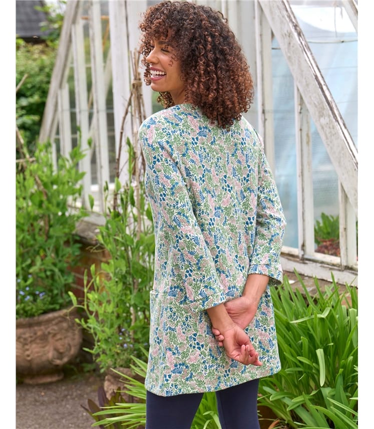 Jacquard Leaf Tunic