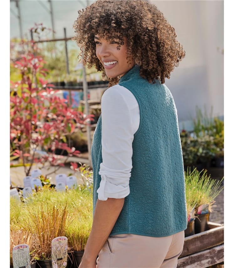 Quilted Edge To Edge Gilet