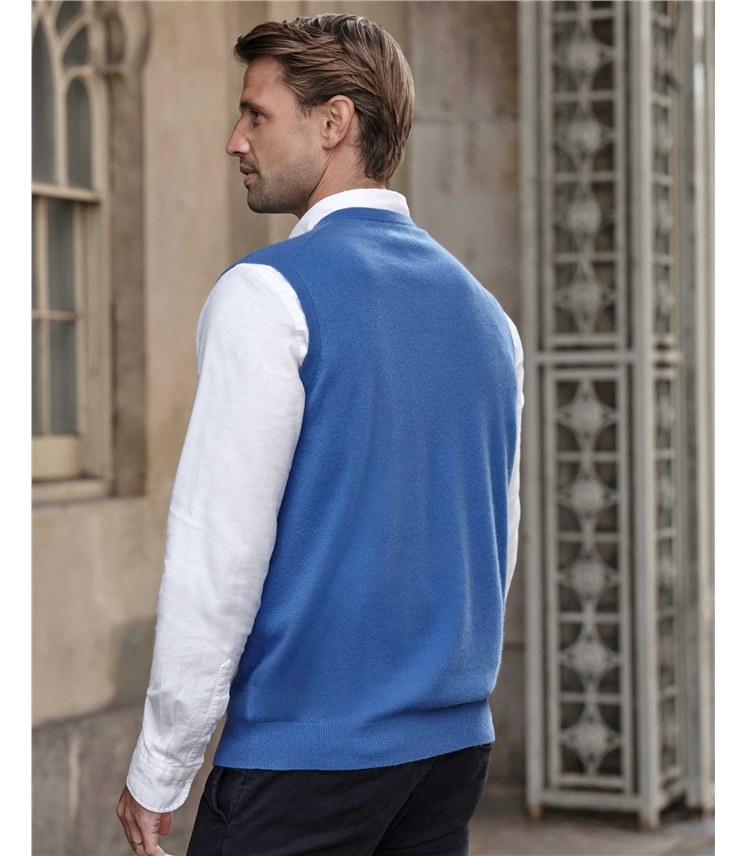 Mens Cashmere Slipover