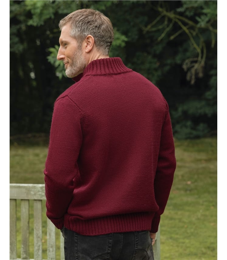 Cardigan "Everyday" boutonné - Homme - Pure Laine