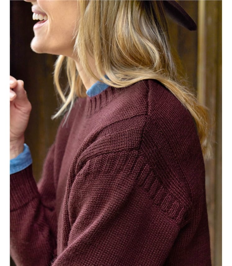 Pull Guernsey - Femme - Pure Laine