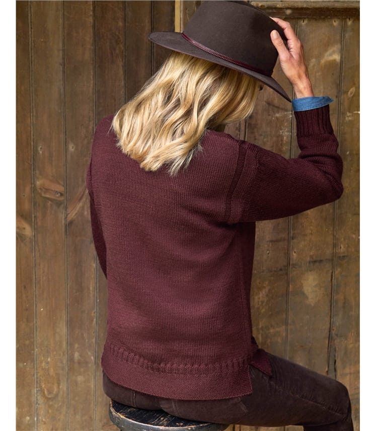 Pull Guernsey - Femme - Pure Laine