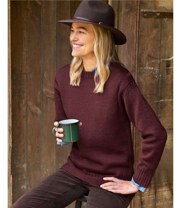 Pull Guernsey - Femme - Pure Laine